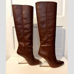 Maison Martin Margiela Re-Edition Invisible heel knee high Boots